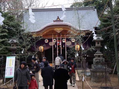 初詣(氷川神社)