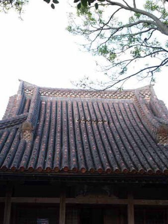 桃林寺屋根