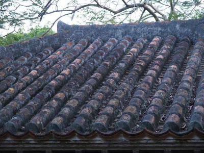 桃林寺屋根
