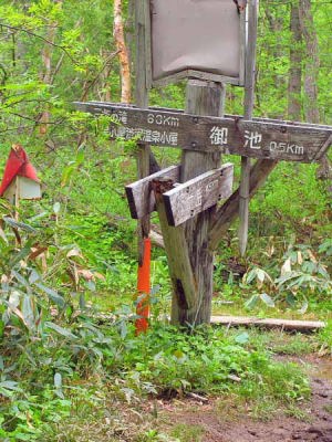 燧ヶ岳緊急下山 11:16