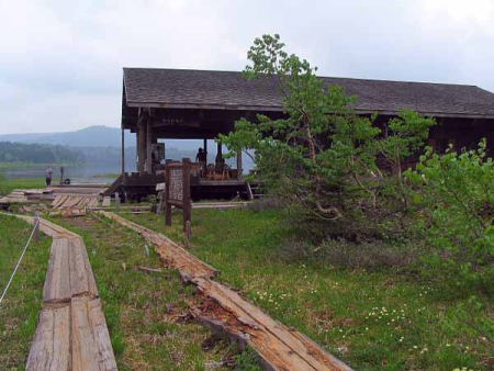 沼尻休憩所(尾瀬 尾瀬沼畔)