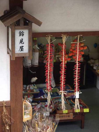 店先(中仙道馬籠宿)