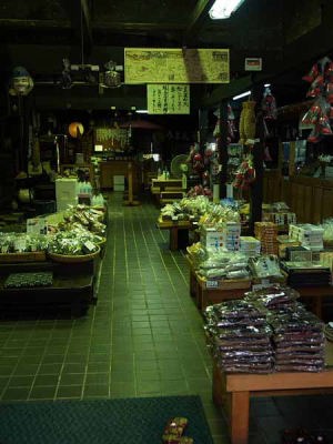 店内(中仙道馬籠宿)