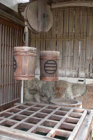 井戸(馬籠宿藤村記念館)
