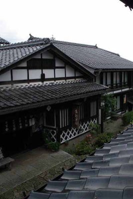 客室より(馬籠宿但馬屋)