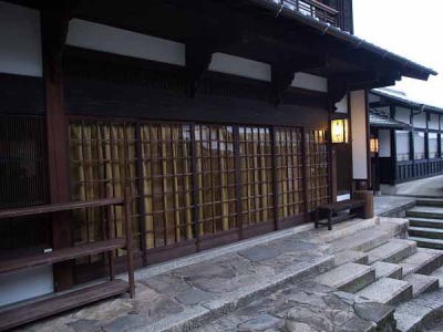 店先(中仙道馬籠宿)
