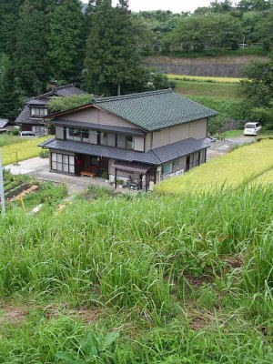 裏道へ(中仙道馬籠宿)