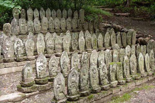 二百地蔵(中仙道奈良井宿)