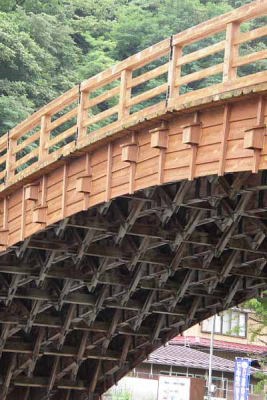 木曽の大橋(中仙道奈良井宿)