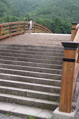 木曽の大橋(中仙道奈良井宿)