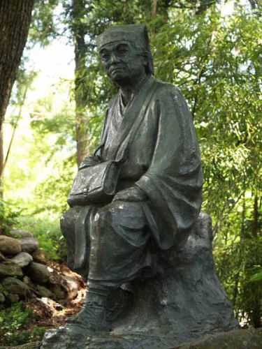 松尾芭蕉像(山寺)