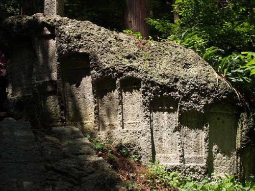 山寺の石段の様子(山寺)