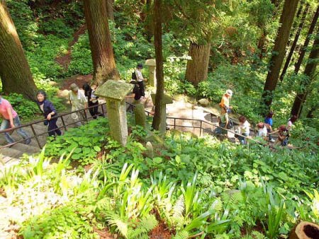 1000段の石段(山寺)