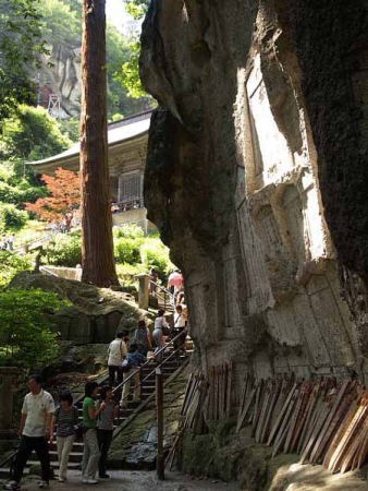 1000段の石段(山寺)