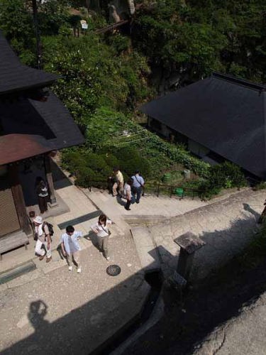 高低差(山寺)
