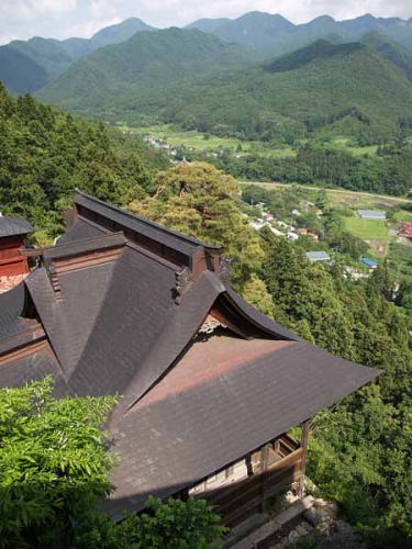 五大堂から(山寺)