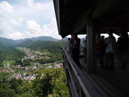 五大堂から(山寺)