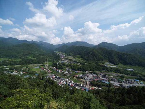 五大堂から(山寺)