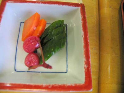 夕食膳(国民宿舎竜山荘)