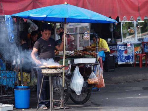 町の人たち(バンコックセンターあたり)