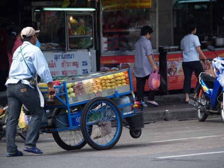 町の人たち(バンコックセンターあたり)
