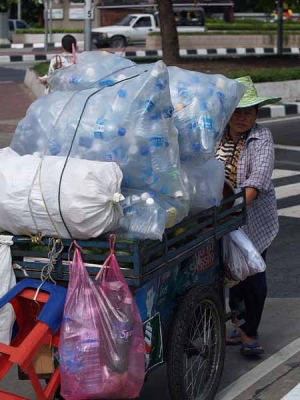 町の人たち(バンコックセンターあたり)